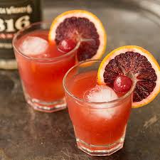 Blood Orange-Ginger Fizz